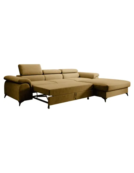 Canapea extensibilă HORTY ROH, living, 275x205 cm, PAL, KONDELA | MobilaOK