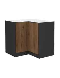 Dulap de colt bucatarie, MENZO, 90x90 cm, PAL melaminat | MobilaOK