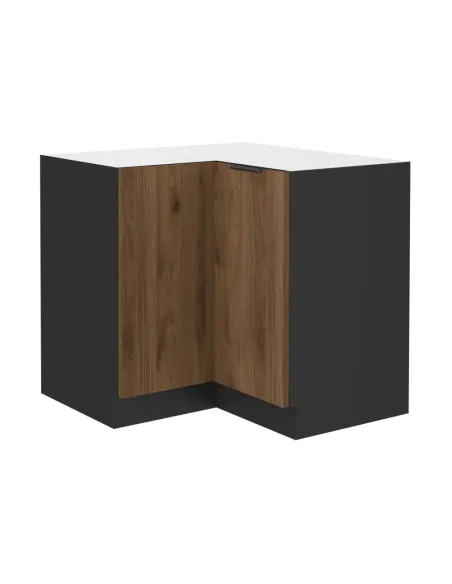 Dulap de colt bucatarie, MENZO, 90x90 cm, PAL melaminat | MobilaOK