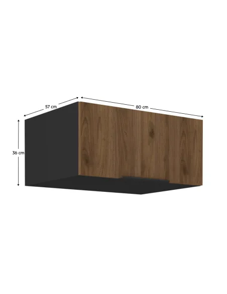 Dulap Superior (corp suspendat), MENZO, dormitor/hol, 80x57x36 cm, PAL melaminat | MobilaOK