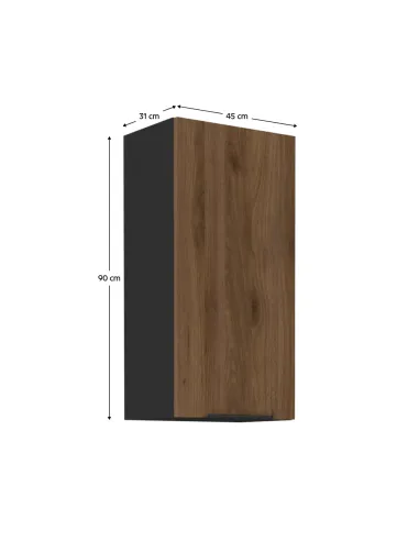 Dulap Superior (corp suspendat) MENZO, dormitor/hol, 45x31x90 cm, PAL melaminat | MobilaOK