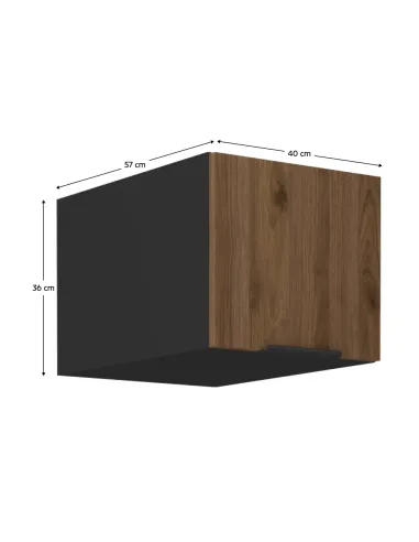 Dulap Superior (corp suspendat), MENZO, dormitor/hol, 40x57x36 cm, PAL melaminat | MobilaOK