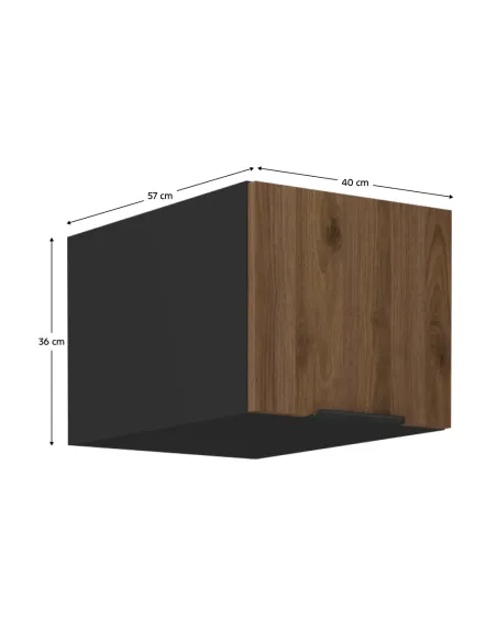 Dulap Superior (corp suspendat), MENZO, dormitor/hol, 40x57x36 cm, PAL melaminat | MobilaOK