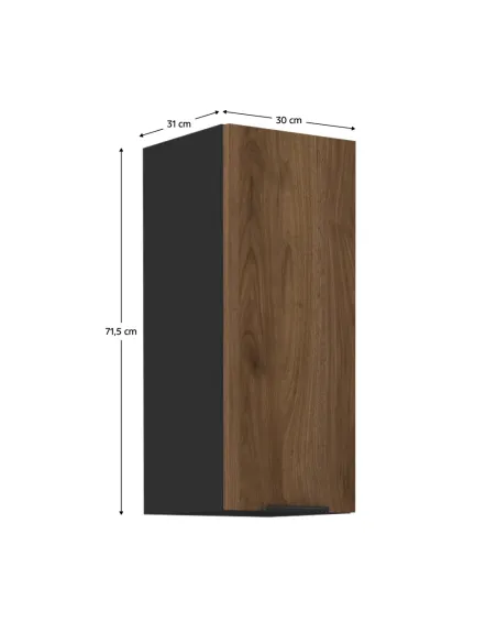 Dulap Superior (corp suspendat) MENZO, dormitor/hol, 30x31x71.5 cm, PAL melaminat | MobilaOK