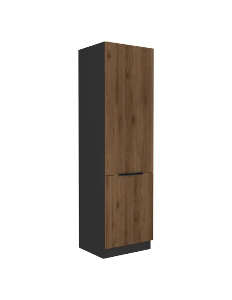 Dulap, MENZO 60 DK-210 2F, bucătărie/hol, 60x57x210 cm, PAL melaminat | MobilaOK