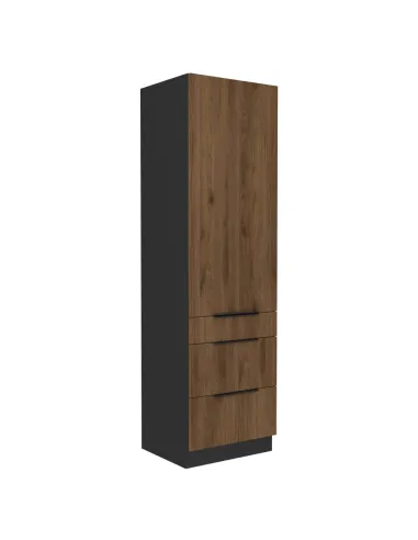 Dulap înalt MENZO, dormitor/hol, 60x57x210 cm, PAL melaminat | MobilaOK