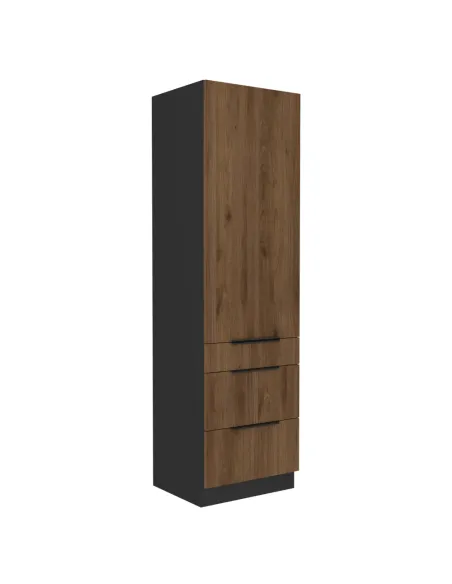 Dulap înalt MENZO, dormitor/hol, 60x57x210 cm, PAL melaminat | MobilaOK