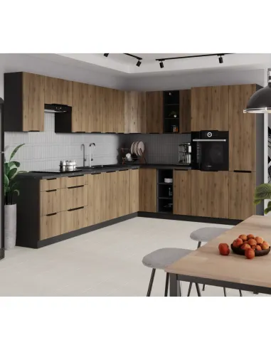 Dulap înalt MENZO, dormitor/hol, 60x57x210 cm, PAL melaminat | MobilaOK