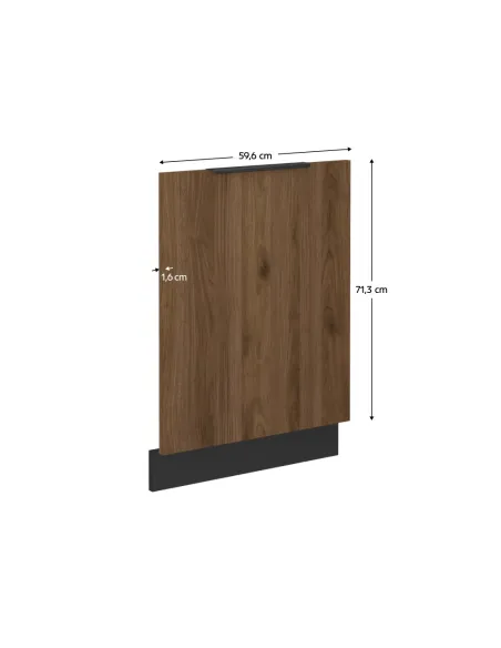 Ușă incorporabilă MENZO, bucătărie, 596x713 mm, PAL melaminat nuc okapi | MobilaOK