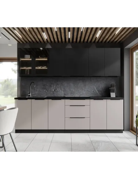 Dulap Superior, SIBER, Bucătărie/Hol, 60x57x36 cm, PAL melaminat | MobilaOK