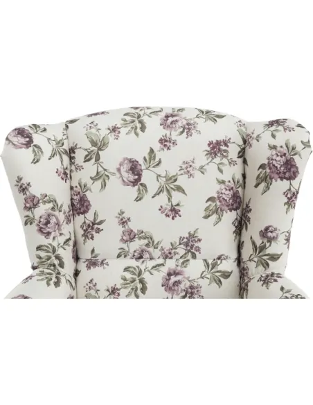 Fotoliu ASTRID, living, 86x105x82 cm, material textil, picioare lemn | MobilaOK