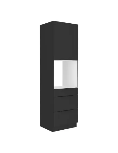Dulap SIBER pentru cuptor incorporabil, bucătărie, 60x57x210 cm, PAL melaminat | MobilaOK