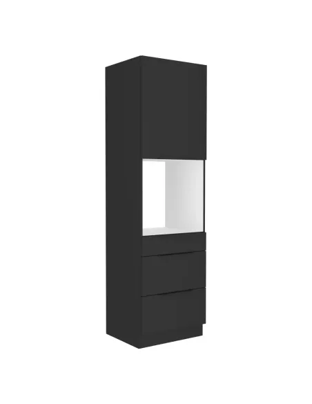 Dulap SIBER pentru cuptor incorporabil, bucătărie, 60x57x210 cm, PAL melaminat | MobilaOK
