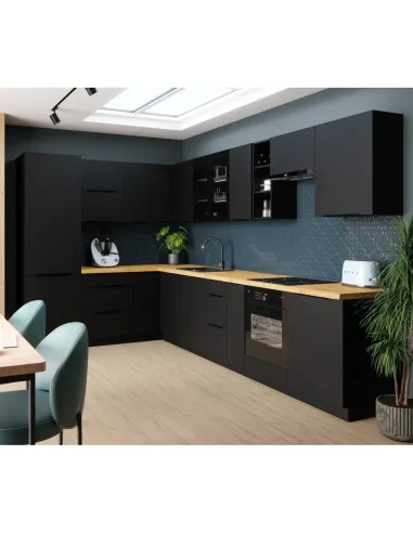 Dulap SIBER pentru cuptor incorporabil, bucătărie, 60x57x210 cm, PAL melaminat | MobilaOK