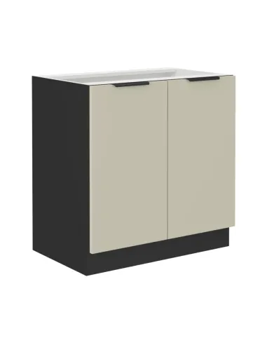 Dulap inferior, ARAKA, baie, 80x52x82 cm, PAL melaminat | MobilaOK