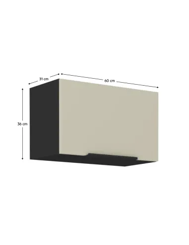 Dulap Superior, ARAKA, Bucătărie/Hol, 60x31x36 cm, PAL Melaminat | MobilaOK