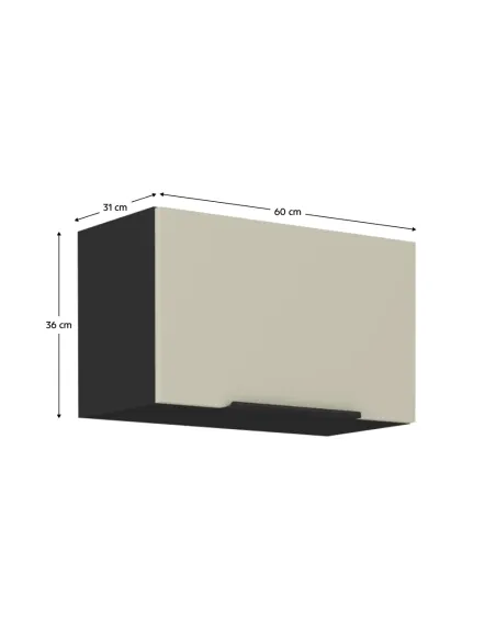 Dulap Superior, ARAKA, Bucătărie/Hol, 60x31x36 cm, PAL Melaminat | MobilaOK