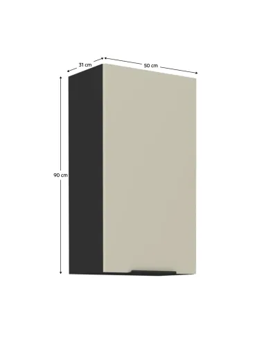 Dulap Superior (corp suspendat) ARAKA, dormitor, 50x31x90 cm, PAL melaminat | MobilaOK