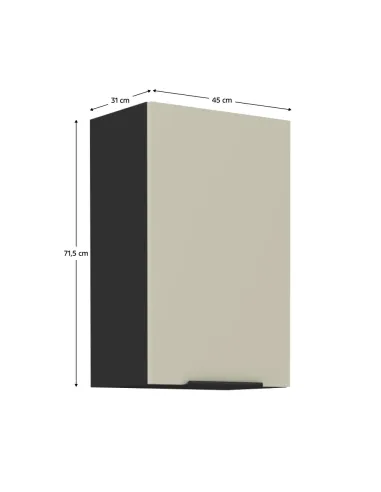 Dulap Superior, ARAKA, Bucătărie, 45x31x71.5 cm, PAL, KONDELA | MobilaOK