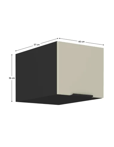 Dulap Superior (corp suspendat), ARAKA, dormitor/hol/living, 40x57x36 cm, PAL melaminat | MobilaOK