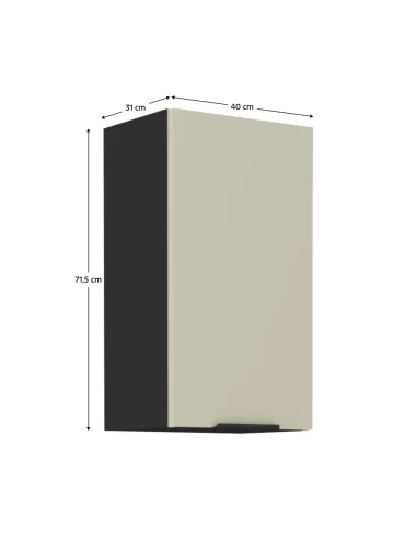 Dulap Superior (corp suspendat), ARAKA, Bucătărie/Hol/Dormitor, 40x31x71.5 cm, PAL Laminat | MobilaOK