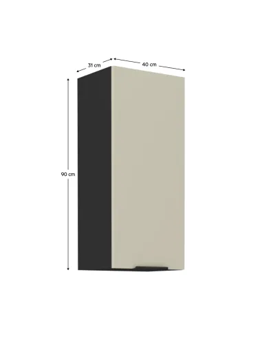 Dulap Superior (corp suspendat), ARAKA, Bucătărie/Hol/Dormitor, 40x31x90 cm, PAL Melaminat | MobilaOK