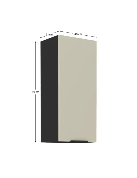 Dulap Superior (corp suspendat), ARAKA, Bucătărie/Hol/Dormitor, 40x31x90 cm, PAL Melaminat | MobilaOK
