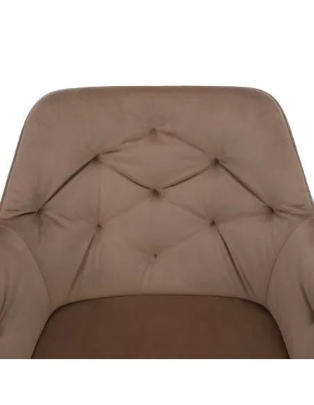 Fotoliu VERIO, living/dormitor/birou, 58.5x62x81 cm, Ţesătură Bluvel 28metal | MobilaOK