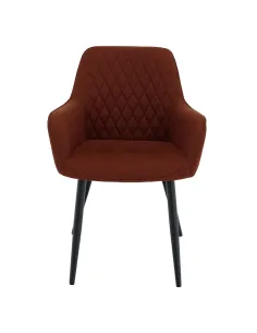 Scaun OSKOR, living/dining/birou, 55.5x58.5x83.5 cm, Tesatura si Metal | MobilaOK 2