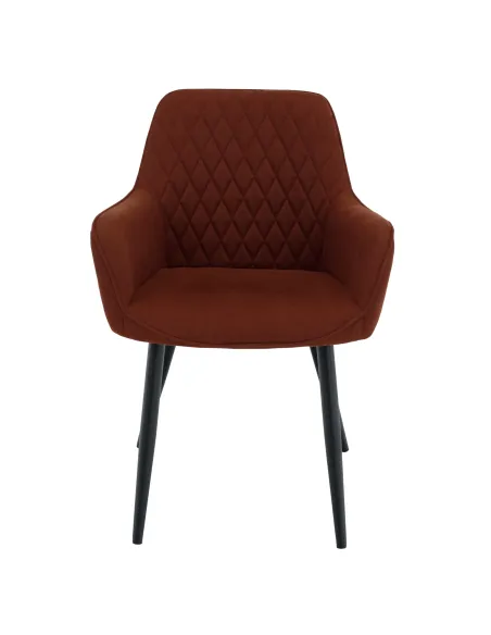 Scaun OSKOR, living/dining/birou, 55.5x58.5x83.5 cm, Tesatura si Metal | MobilaOK