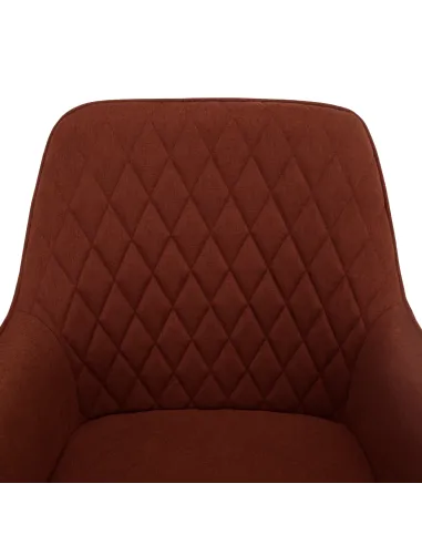 Scaun OSKOR, living/dining/birou, 55.5x58.5x83.5 cm, Tesatura si Metal | MobilaOK