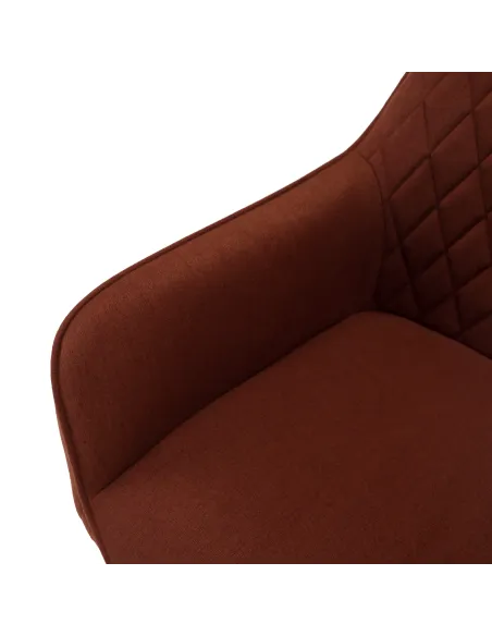 Scaun OSKOR, living/dining/birou, 55.5x58.5x83.5 cm, Tesatura si Metal | MobilaOK