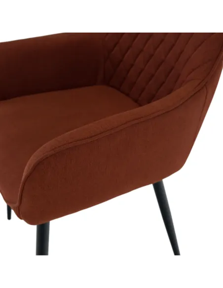 Scaun OSKOR, living/dining/birou, 55.5x58.5x83.5 cm, Tesatura si Metal | MobilaOK
