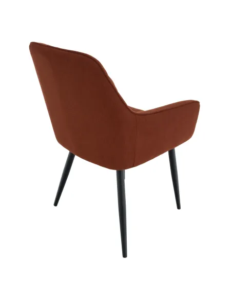 Scaun OSKOR, living/dining/birou, 55.5x58.5x83.5 cm, Tesatura si Metal | MobilaOK