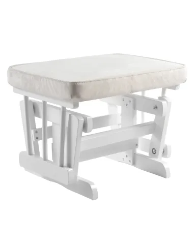 Scaun balansoar SAFORD, living/balcon, 71x81x104 cm, lemn masic si tesatura | MobilaOK
