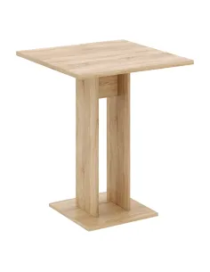 Masă de sufragerie EVERET, living, 67.5x67.5x78 cm, PAL laminat stejar sonoma | MobilaOK