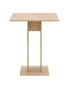 Masă de sufragerie EVERET, living, 67.5x67.5x78 cm, PAL laminat stejar sonoma | MobilaOK 2