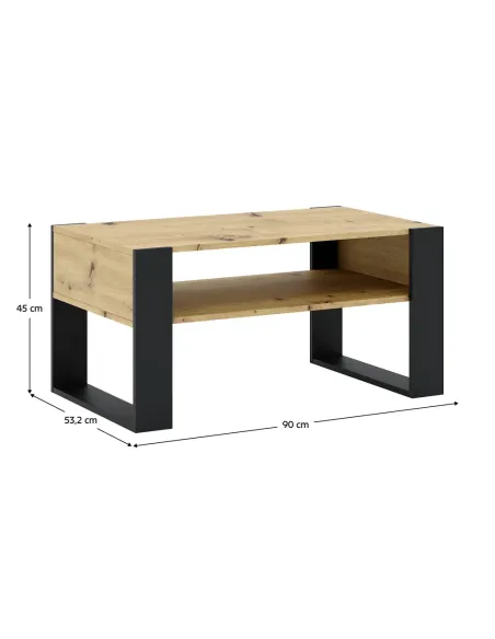 Măsuță de cafea CARA 1 living 90x53.2x45 cm PAL | MobilaOK