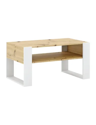 Masă de cafea CARA1 living 90x53.2x45 cm PAL și stejar | MobilaOK