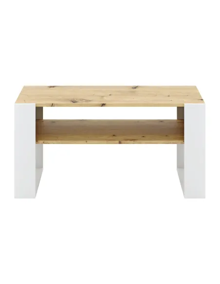 Masă de cafea CARA1 living 90x53.2x45 cm PAL și stejar | MobilaOK