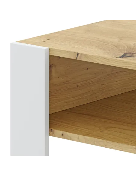 Masă de cafea CARA1 living 90x53.2x45 cm PAL și stejar | MobilaOK