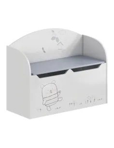 Cutie jucării BEAR, dormitor copii, 69.3x29.3x54.3 cm, MDF, KONDELA | MobilaOK