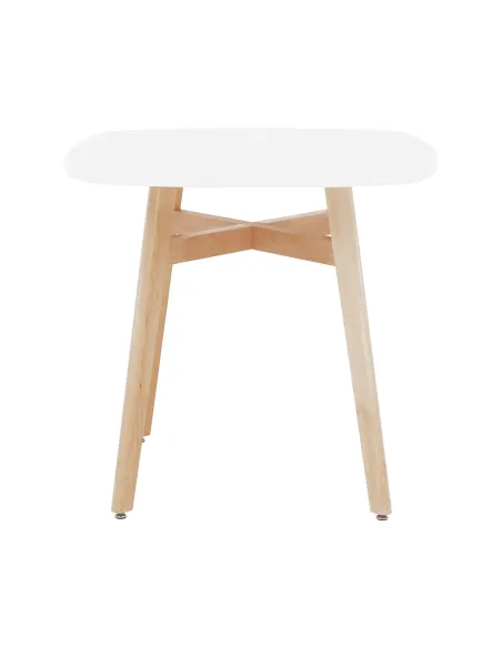 Masă dining DEJAN 3 NEW bucătărie 80x80 cm PAL și lemn masiv | MobilaOK