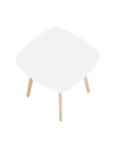 Masă dining DEJAN 3 NEW bucătărie 80x80 cm PAL și lemn masiv | MobilaOK