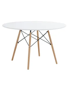 Masă Dining DEMIN NEW, sufragerie, diametru 120 cm, MDF | MobilaOK