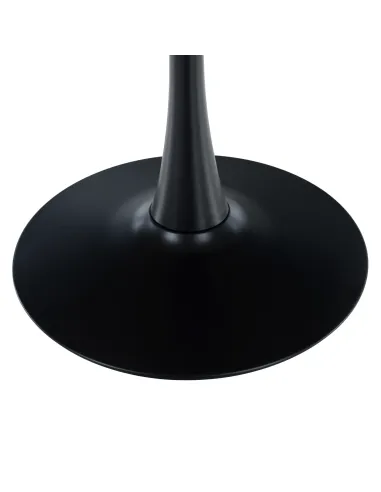 Masă de sufragerie REVENTON NEW, Ø110 cm, PAL și metal | MobilaOK