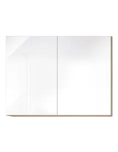 Dulap Superior, LINE ALB G80, Bucătărie, 80x60x32 cm, PAL Melaminat | MobilaOK