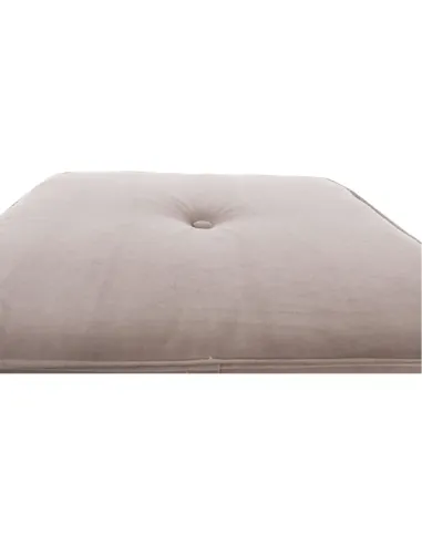 Taburet RUFINO 3 NEW, living, 40x40x40 cm, textil/lemn | MobilaOK