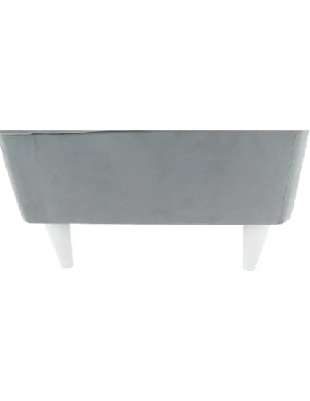 Taburet RUFINO 3 NEW, living, 40x40x40 cm, textil/lemn | MobilaOK