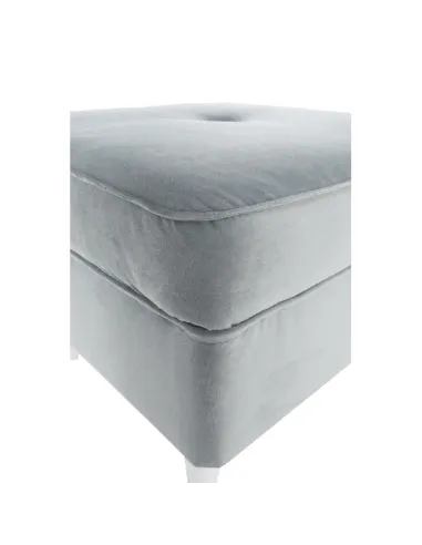 Taburet RUFINO 3 NEW, living, 40x40x40 cm, textil/lemn | MobilaOK